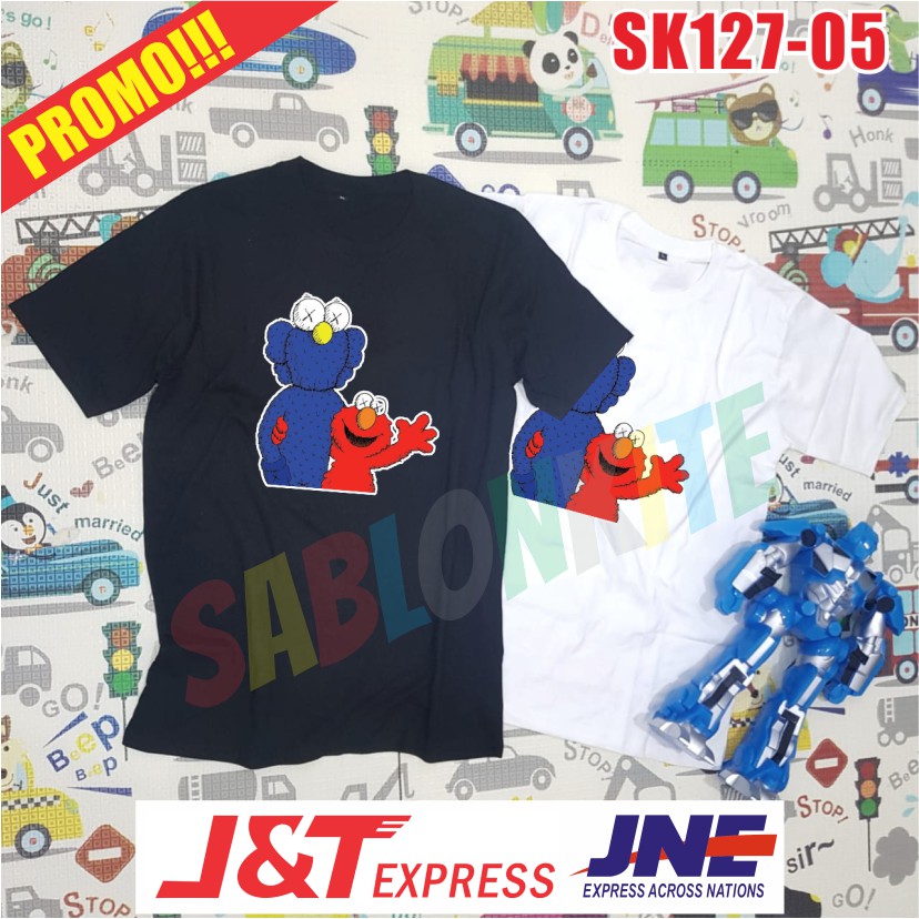 PROMO!!! KAOS KAW SK127 BAHAN COMBED 30S BISA UNTUK CEWE DAN COWO