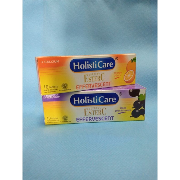 

HOLISTICARE ESTER C EFFERVESCENT ISI 10 TAB || VITAMIN C