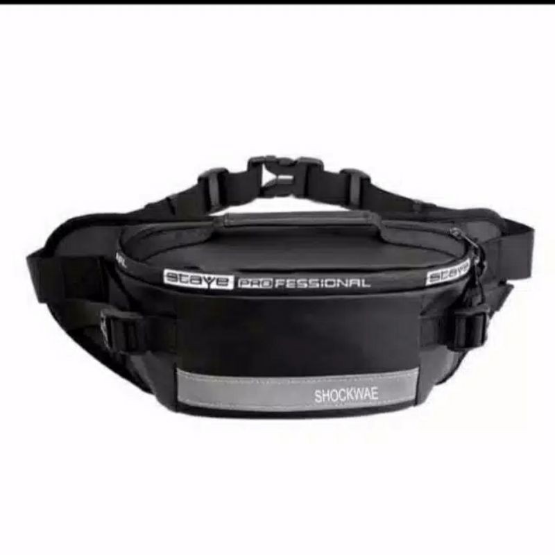 Tas Pria waistbag WATERPROOF ORIGINAL / Tas Selempang / Tas jalan jalan