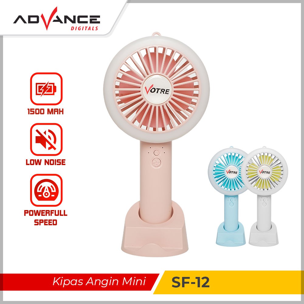 Advance Kipas Angin SF-12 Mini Garansi 1 Tahun