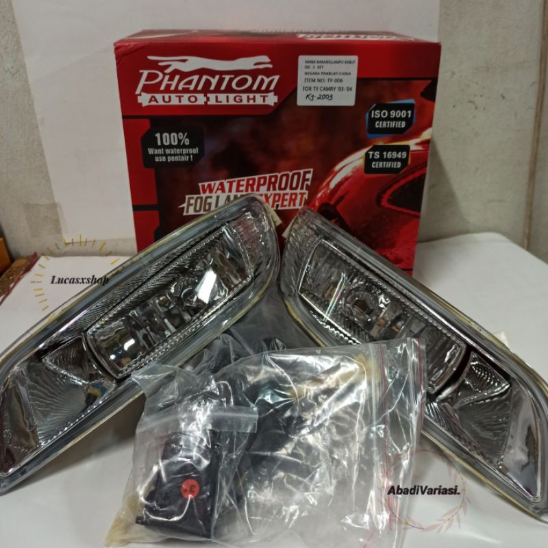 Lampu Kabut Foglamp Panthom Camry 03 04