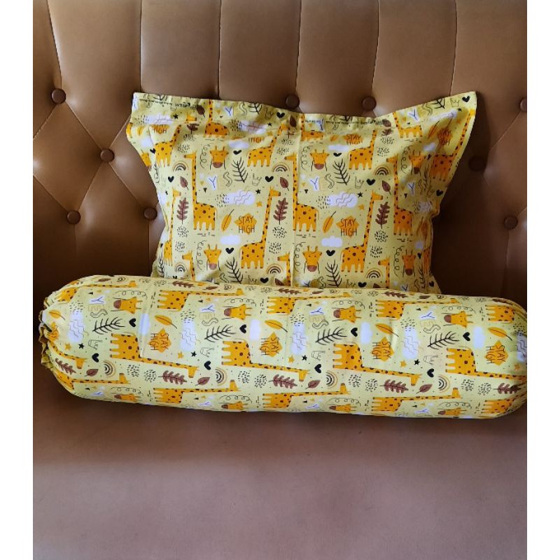 Sarung bantal guling anak set