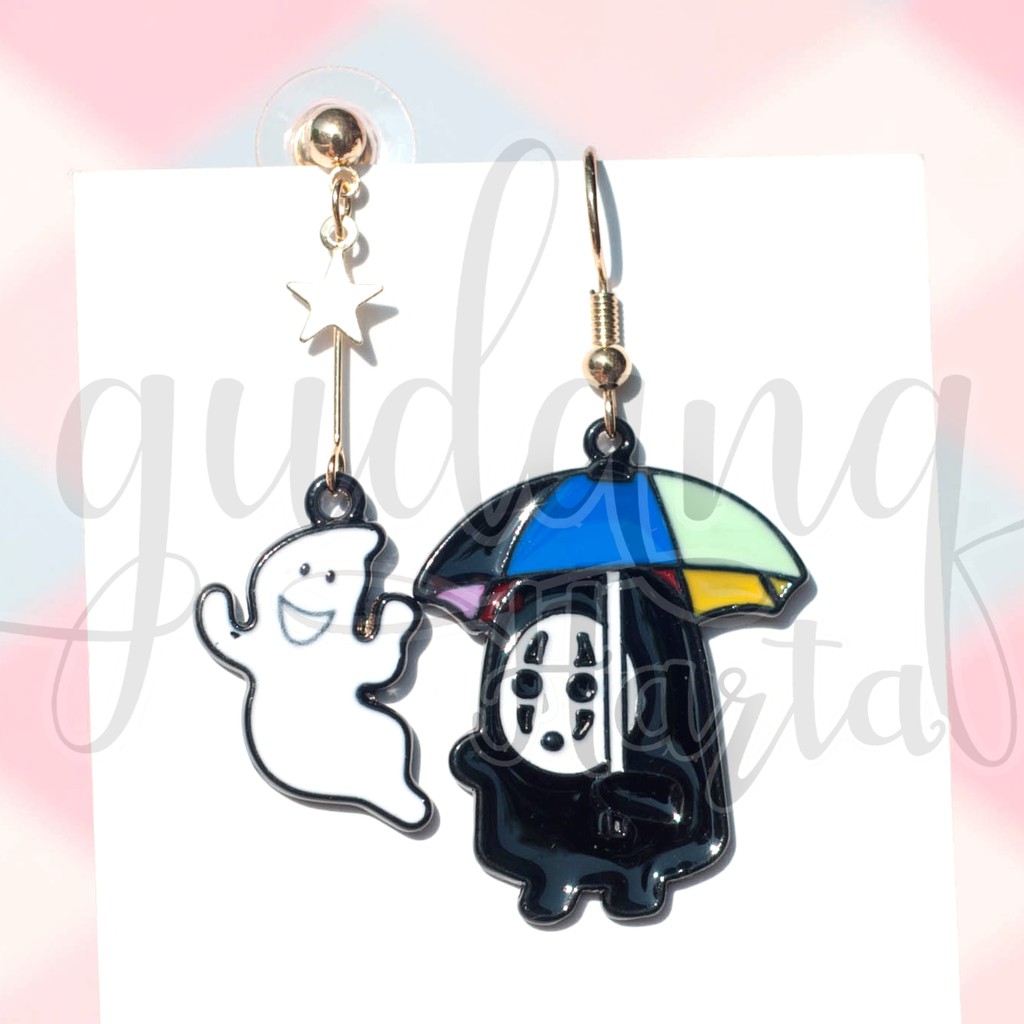 Anting No Face Ghost Hantu Anting Lucu Casper Unik Bagus Anting Murah Earrings GH 203441