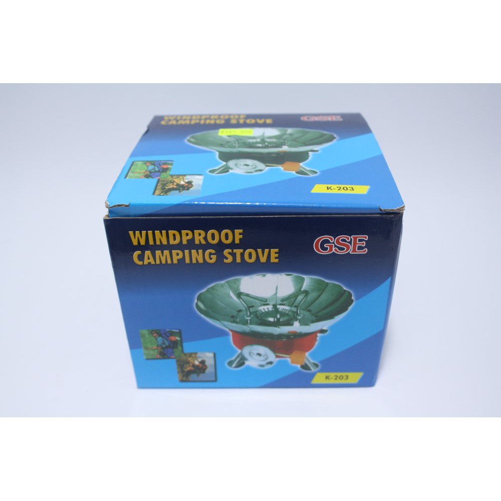 KOMPOR GAS CAMPING / KOMPOR GAS PORTABLE MINI STOVE K 203 / PORTABLE STOVE / KOMPOR