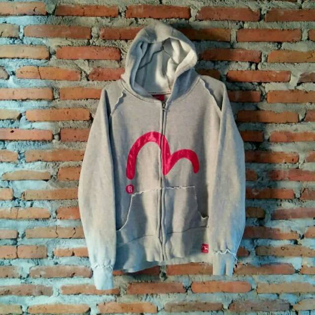 Vintage Evisu Hoodie Big Logo