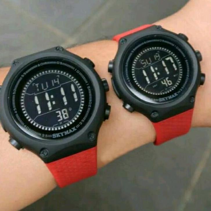 Modern.. JAM TANGAN SKYMAX ORIGINAL PRIA DAN WANITA