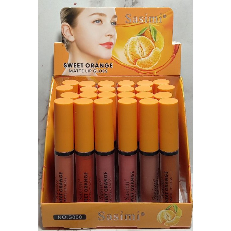 PROMO HOTT PERPCS LIP GLOSS MATTE SASIMI NO.S863