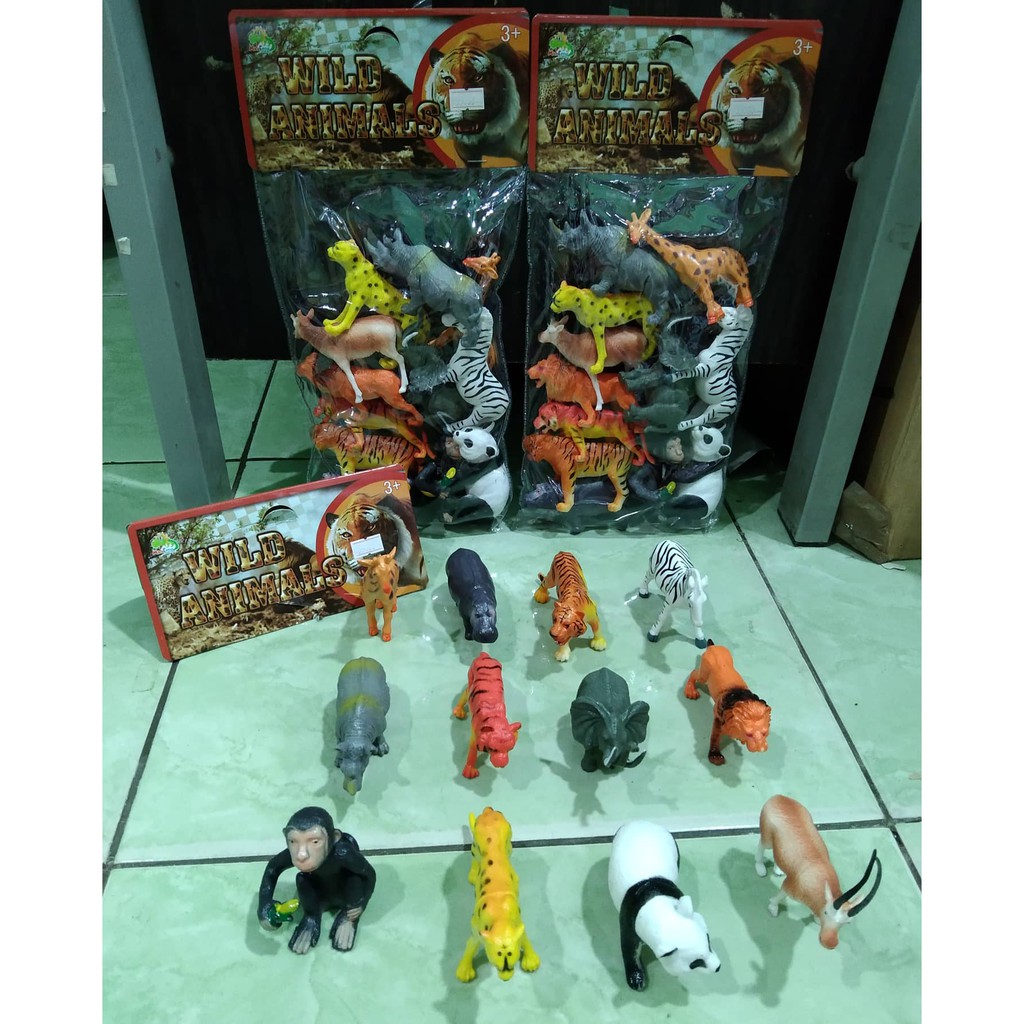 

sendytoys Wild Animals isi 12pcs