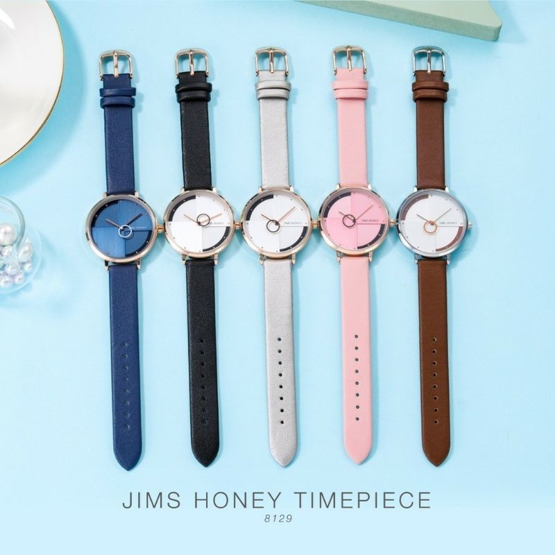JAM TANGAN 8129 JIMS HONEY Wanita Cewek Ori JH