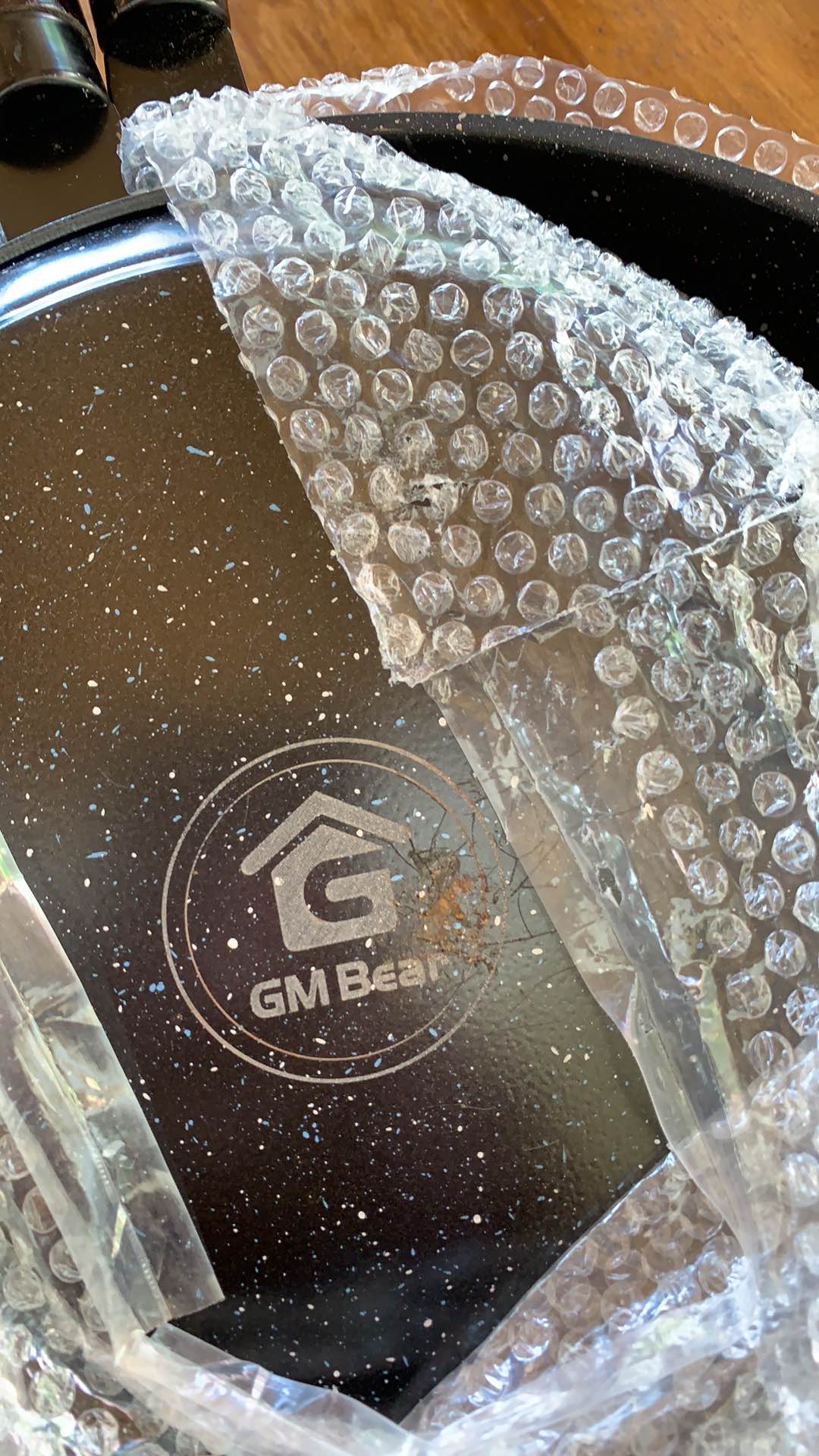 Gm Bear Panci Set Isi 3 Pcs Marble Coating 1300 - Blaze Wajan Set