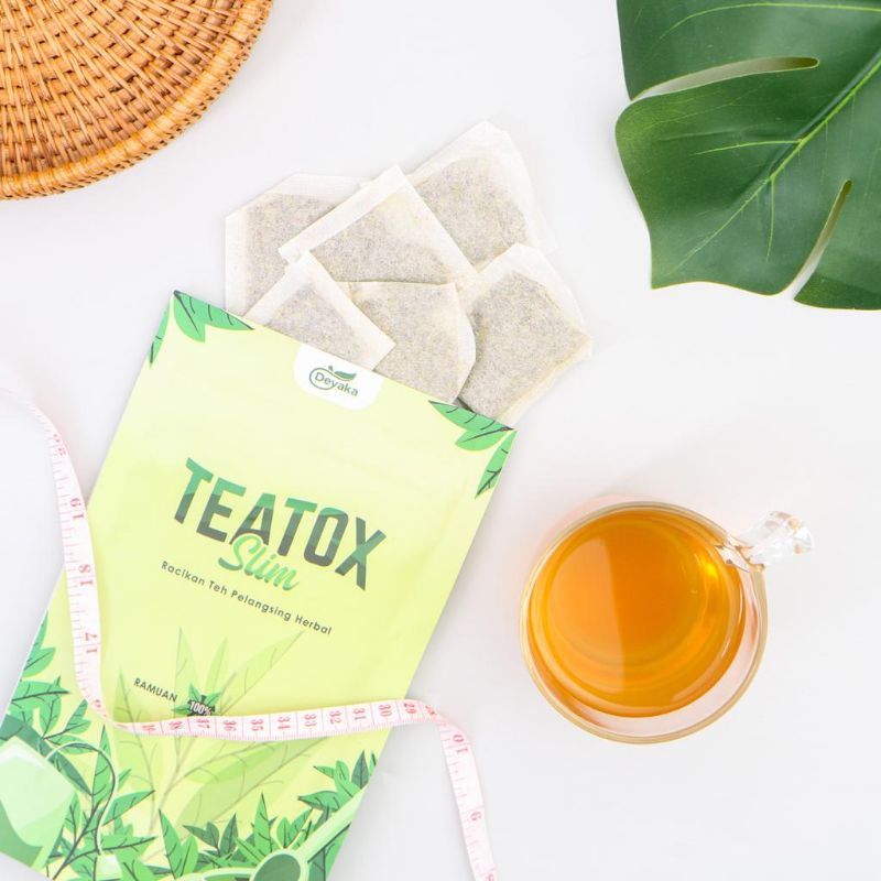 COD {FREE GIFT} TEATOX HERBAL SLIM PELANGSING BADAN