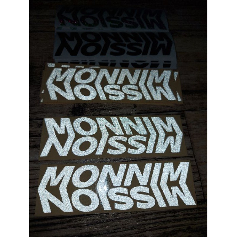 STICKER MISSION WINNOW CUTTING