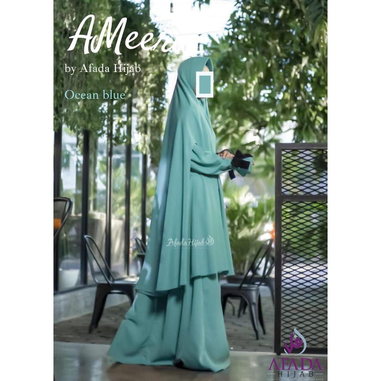 Afada Hijab Ameera Wolfis Premium busui Pad Antem