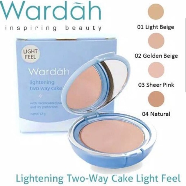 Wardah Lightening Two Way Cake Powder Foundation