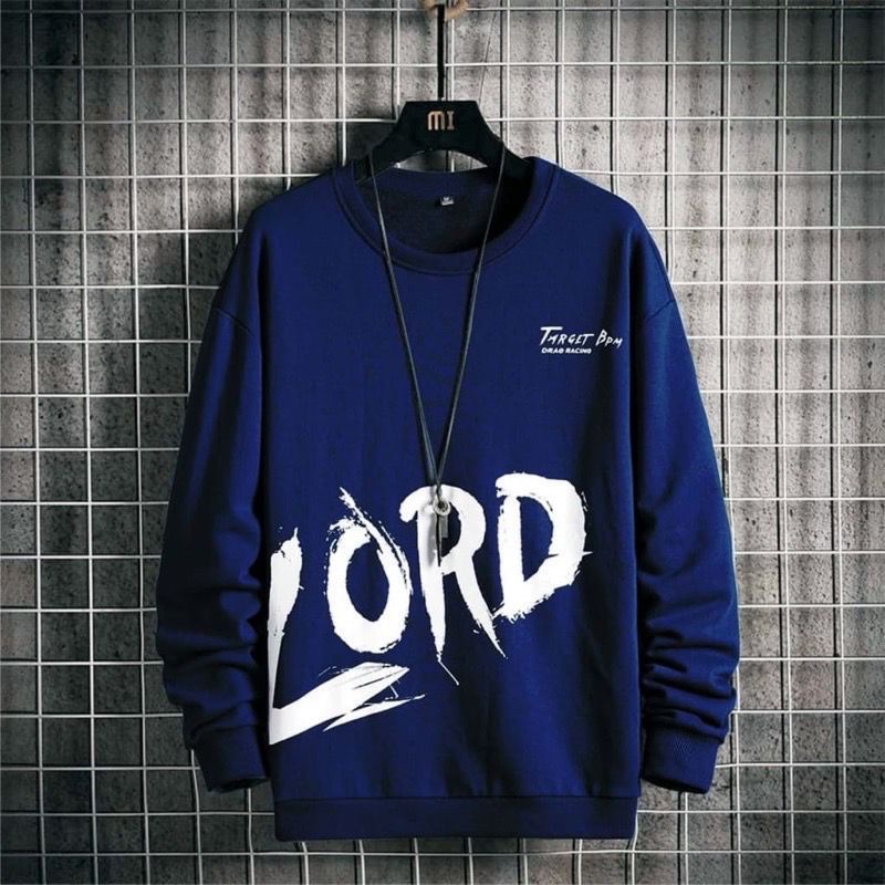 BAJU SWEATER LORD / sweater kekinian / sweater terlaris / fashion pria -mukzhop