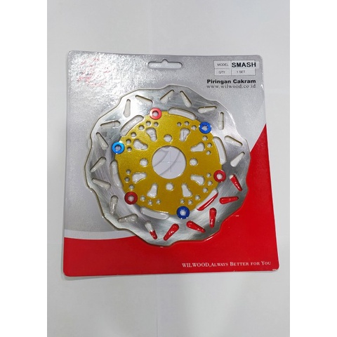 PIRINGAN CAKRAM DEPAN SMASH VARIASI FLOATING WILWOOD/PIRINGAN SMASH/SATRIA FU/SPIN/SHOGUN