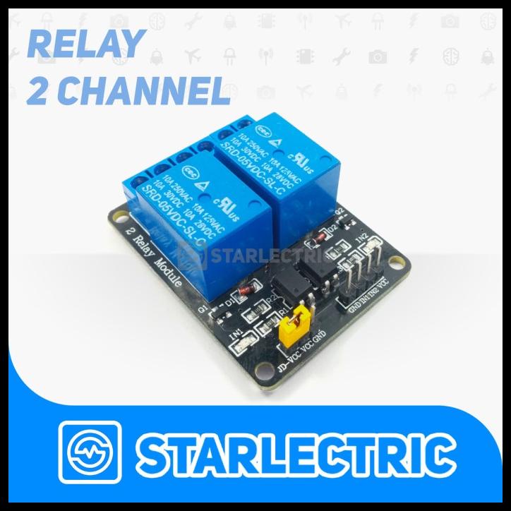 Modul Relay 2 Channel Arduino