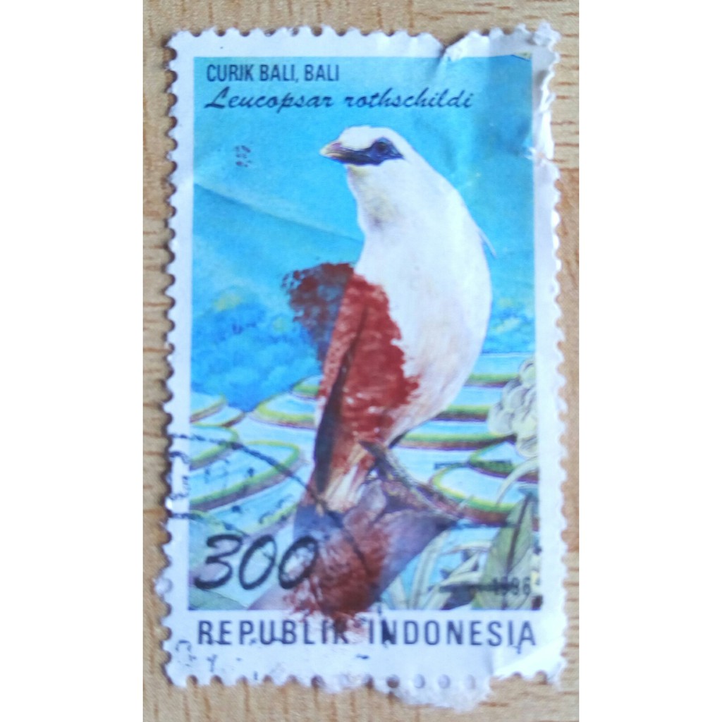 

Perangko Indonesia Curik Bali Tahun 1996