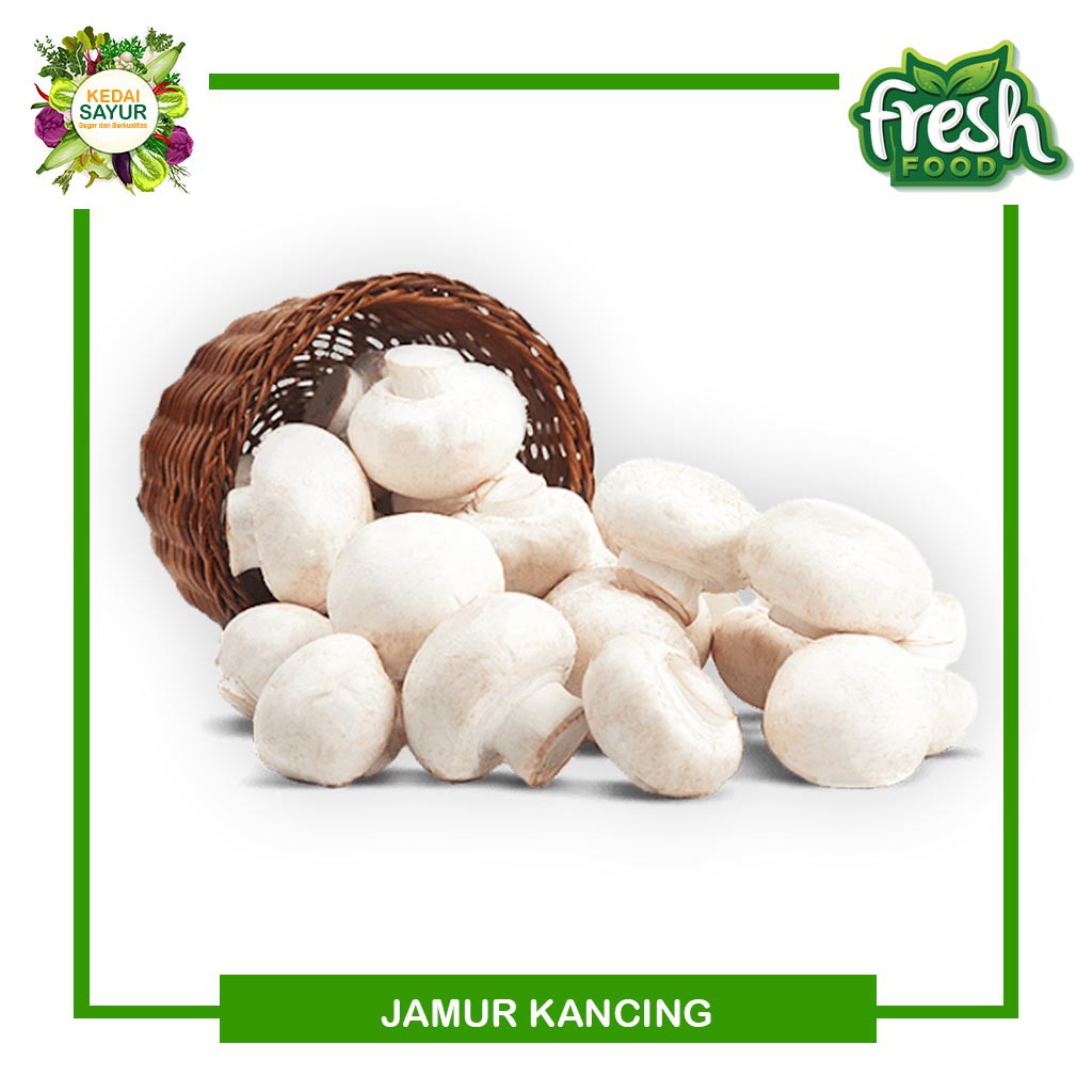 

Jamur Kancing 250 Gram - Gerai Sayur Segar Depok