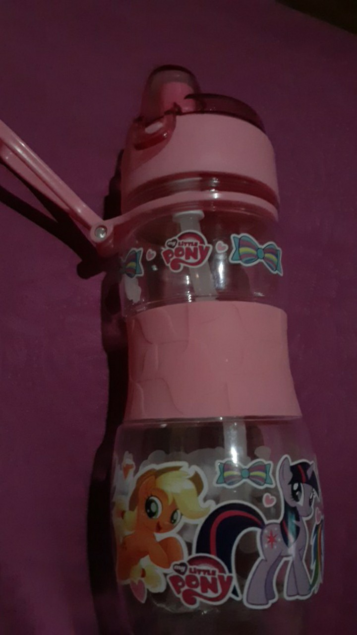 Botol Minum Anak Children Karakter Cartoon Motif Cowok & Cewek 400ml Murah Mantap