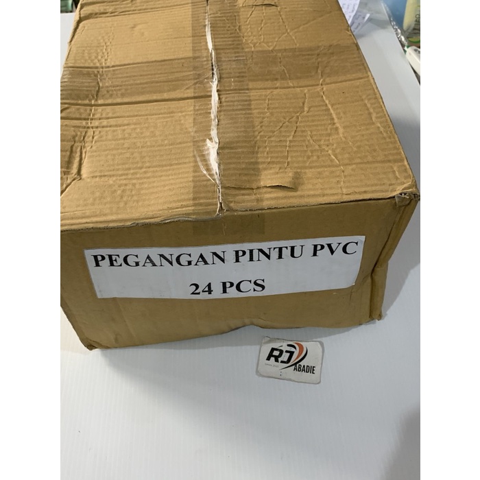 Handle Gagang Kunci Pintu Bulat PVC Plastik GMP [24pc/12set]