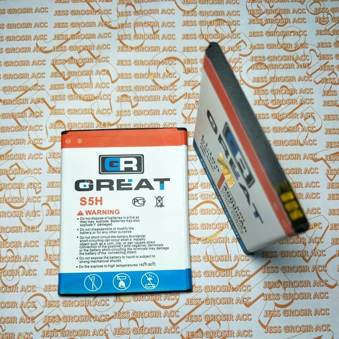 Baterai Battery GREAT Double Power IC Protection ADVAN Vandroid S5H , S5-H