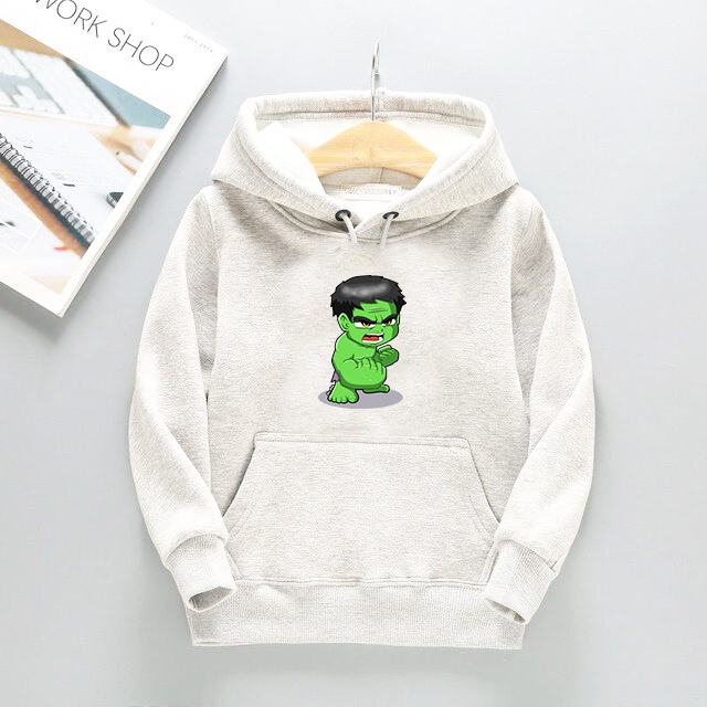 Hoodie anak  HULK Hoodie anak simpel keren