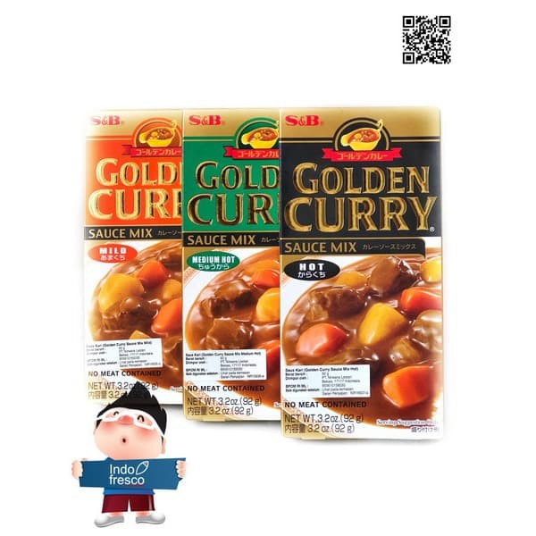 

PROMO S&B GOLDEN CURRY SAUCE MIX/ SAUS KARI - 100G TERMURAH