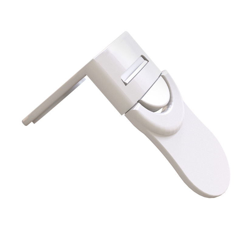 1pc Kunci Pengaman Pintu Lemari / Kulkas Multifungsi Untuk Keamanan Bayi / Anak