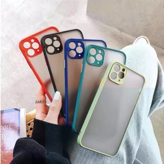 Casing Iphone Dove Matte Transparan Slim Fuze Macaron Case For Iphone  6 7 8 X XR XS MAX 11 Pro 12 Pro Max