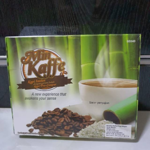 Min Kaffe - instant coffe with bamboo salt (kopi instan) by Hai o