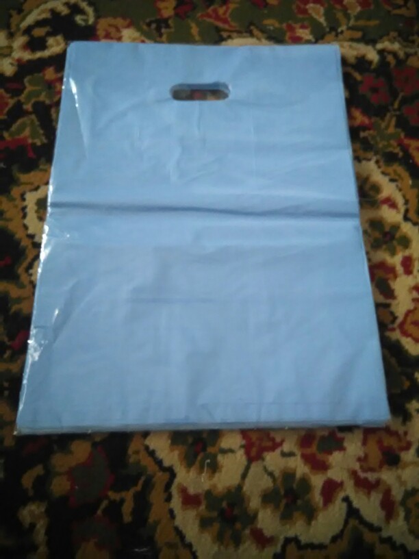 Kantong Plastik Polos, Plastik Packing Olshop Ukuran 25x35 Cm