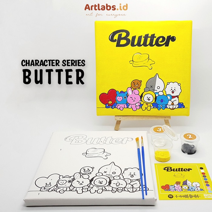 

Produk Terbaru Butter Bt21 - Paint By Number 10 Color [Character Series]Painting Kit