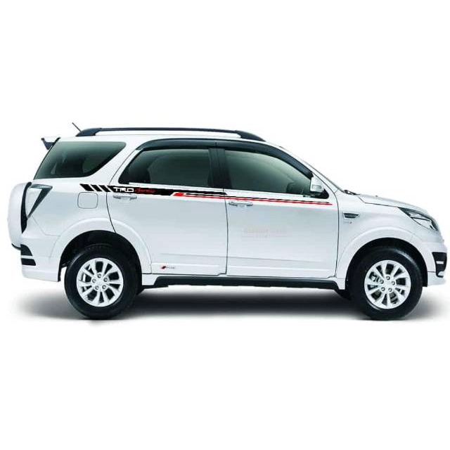 Stiker mobil list rush stiker mobil rush terios xpander avanza