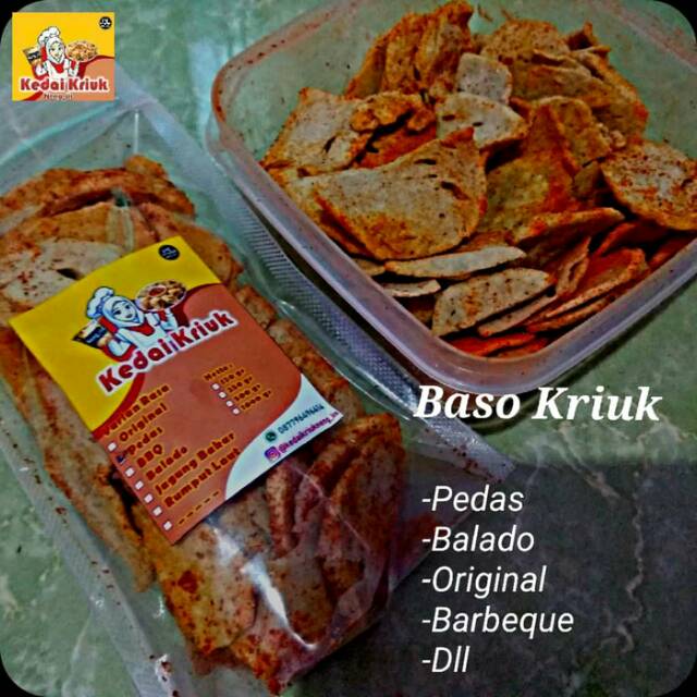 

BASO KRIUK /BASRENG /KERIPIK BASO