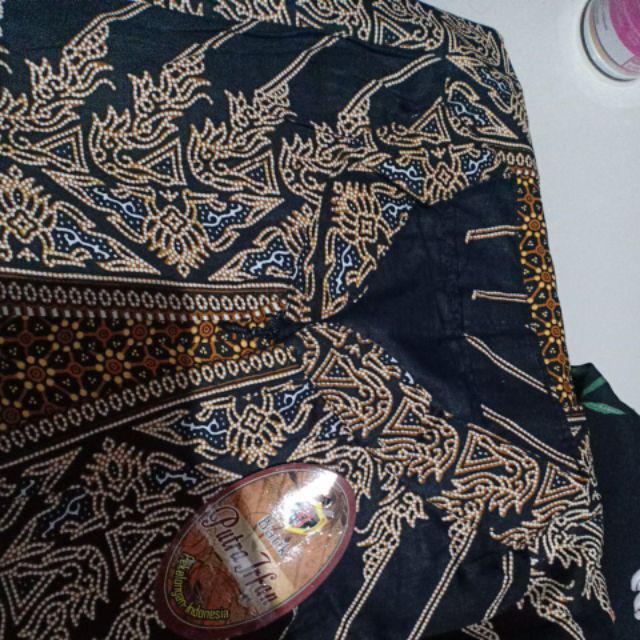 Simifashion Gamis Etnik Motif Batik Modang Model Layer Caedi Premium Ukuran Fit Jumbo