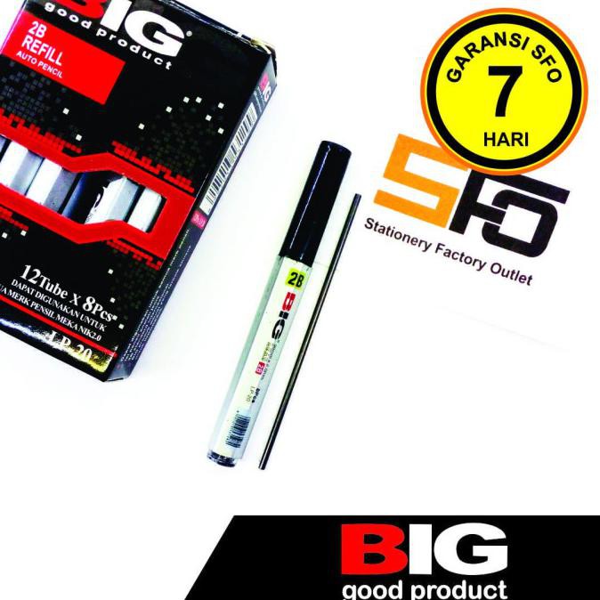 

Hanya Disini] Isi Pensil Mekanik Big 2.0Mm (2B)