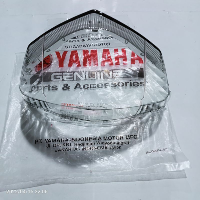 kaca lampu belakang Mio M3 mika stoplamp Mio s original