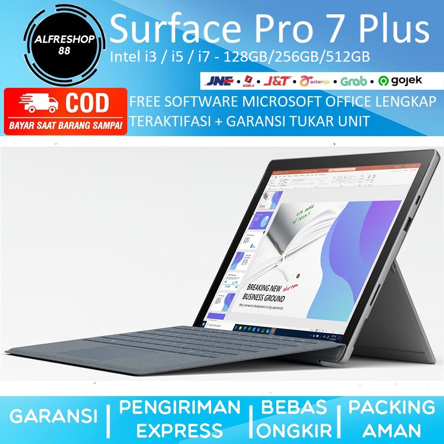 Microsoft Surface Pro 7 Intel i3 10 Gen 128GB 4GB 128 GB