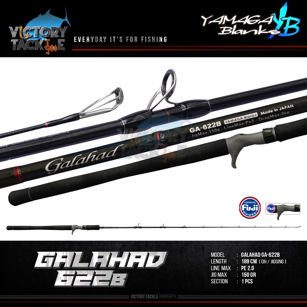 JORAN YAMAGA BLANKS ROD 2019 GALAHAD 622B BAIT MODEL | JIGGING ROD