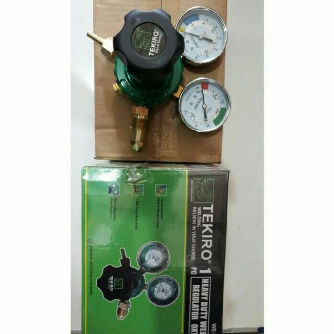 Regulator Oxygen Tekiro untuk las heavy duty welding regulator Oxygen
