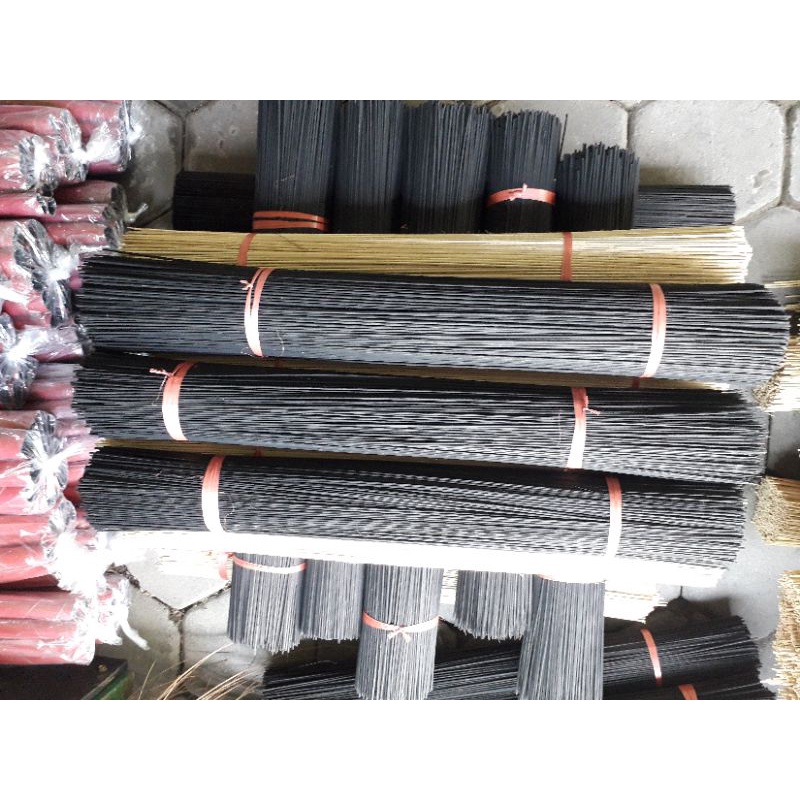 Jeruji Sangkar Hitam 3mm Panjang 65cm Ruji Kandang Murah Jeruji Sangkar Burung Dari Bambu