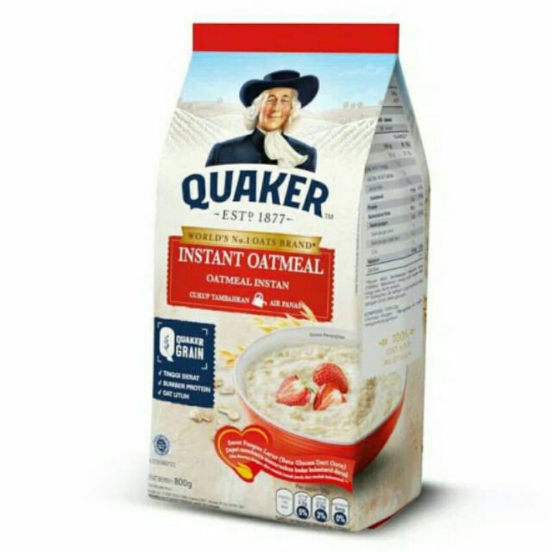 

Quaker Instant Oatmeal 800 gr