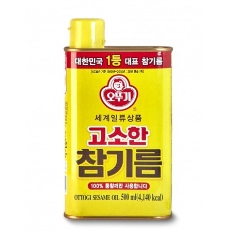 

ottogi sesame oil - minyak wijen korea 500 ML