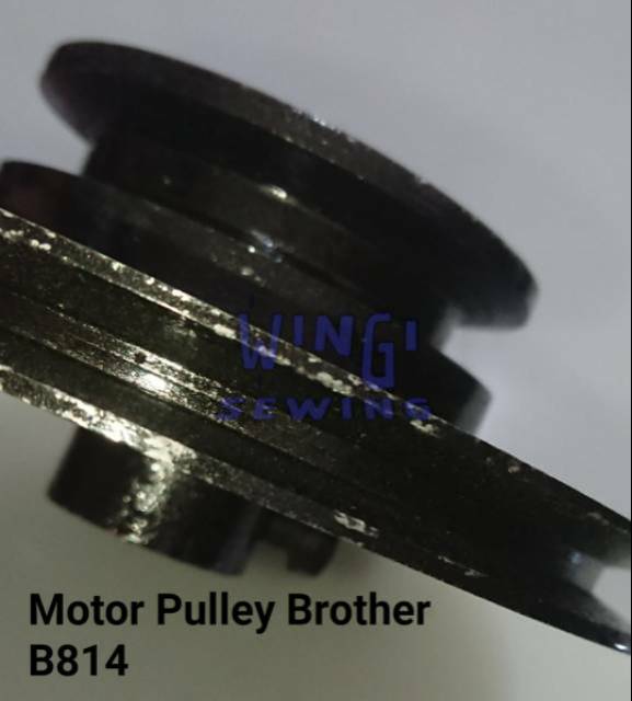 BROTHER B814 Pulley Poly Poli Dynamo Mesin Lubang Kancing