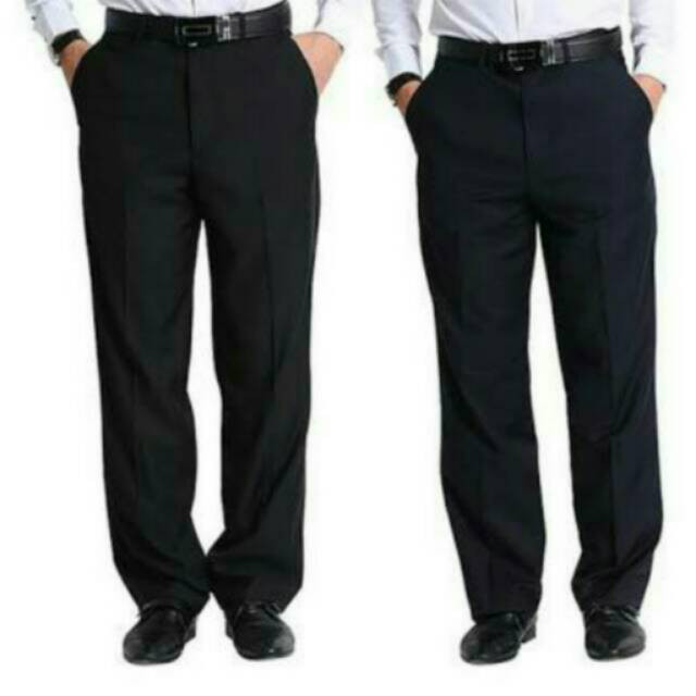  Celana  Katun formal bahan  teflon  kilap resmi adem nyaman 