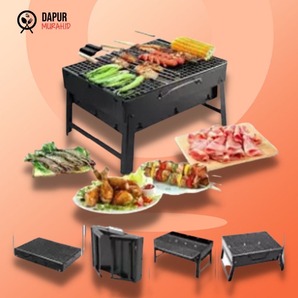 Pemanggang Portable GSF Multi Square Grill G-2835