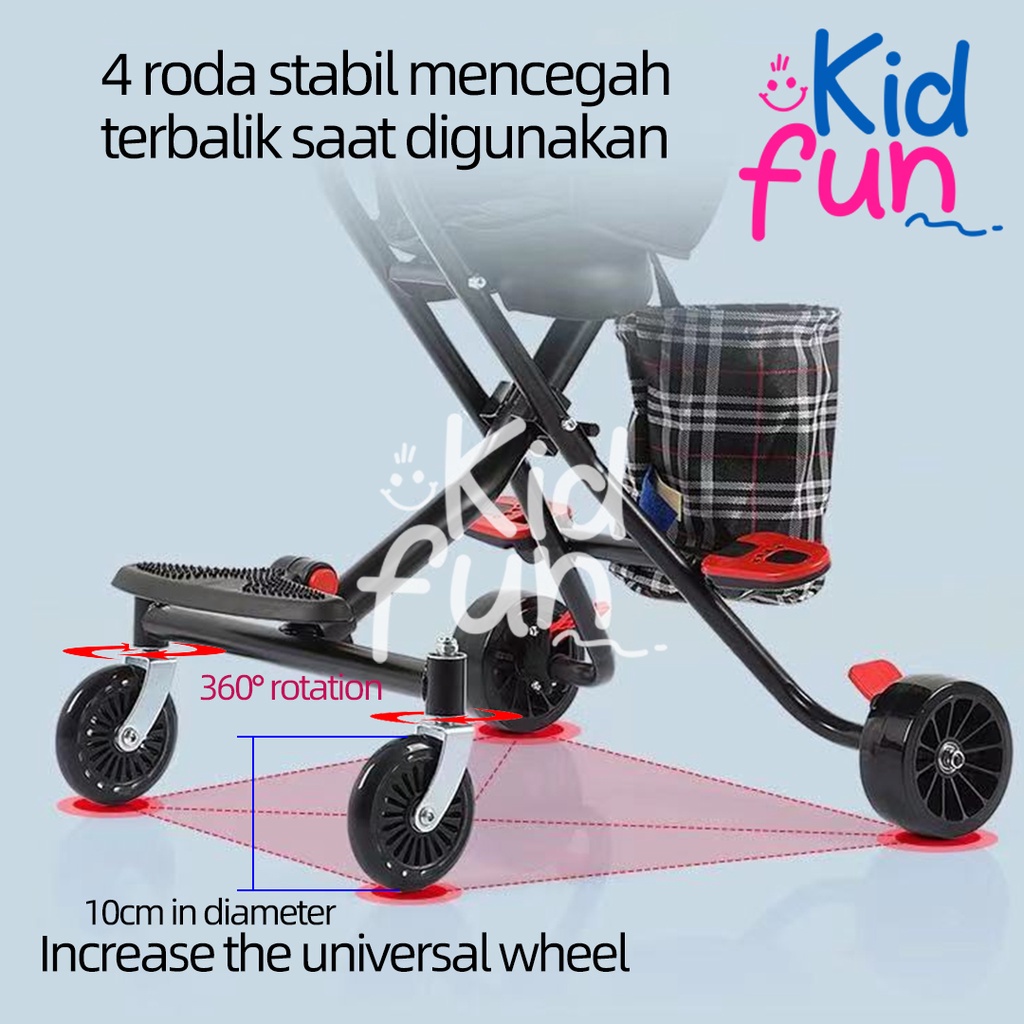 Stroller Baby Kereta Dorong Bayi travel portable lipat kursi roda dorong murah dan awet