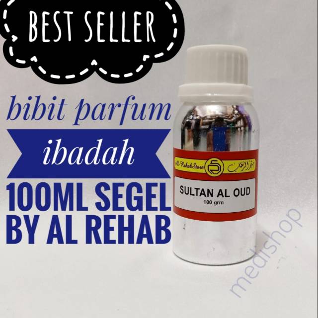 Bibit parfum original sultan Al oud 100ml segel by Al rehab