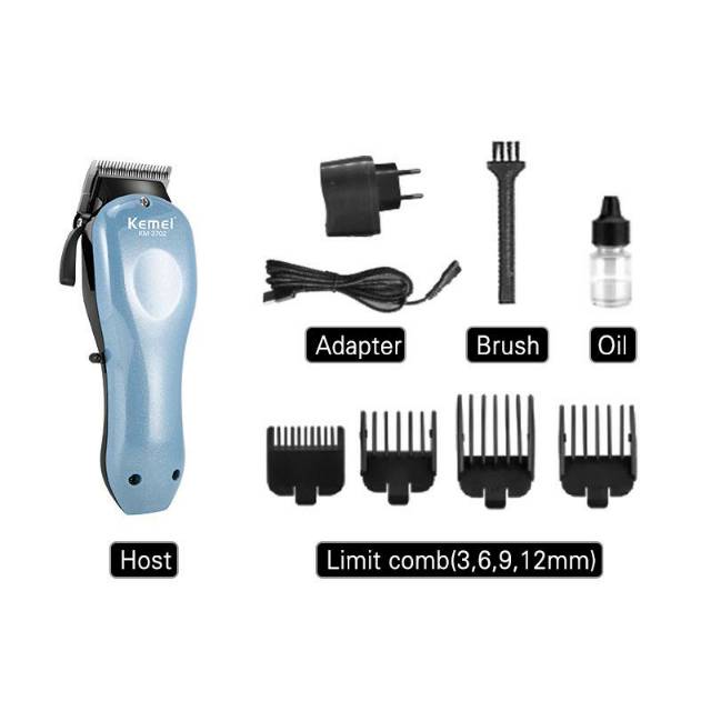 original kemei km-3702 new professional hair clipper rechergeable